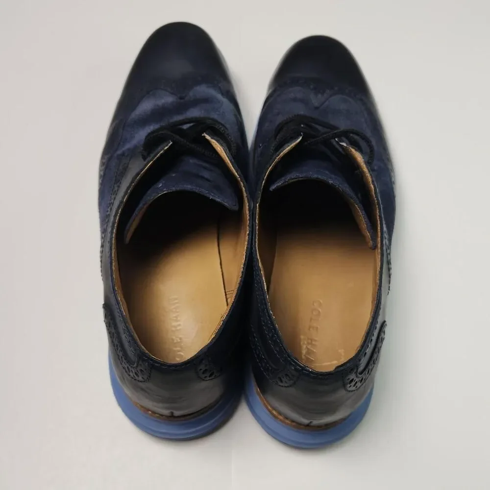Cole-haan Men's Navy Oxfords